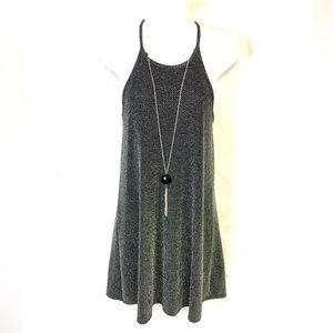 Rue 21 Silver Sparkly Dress M